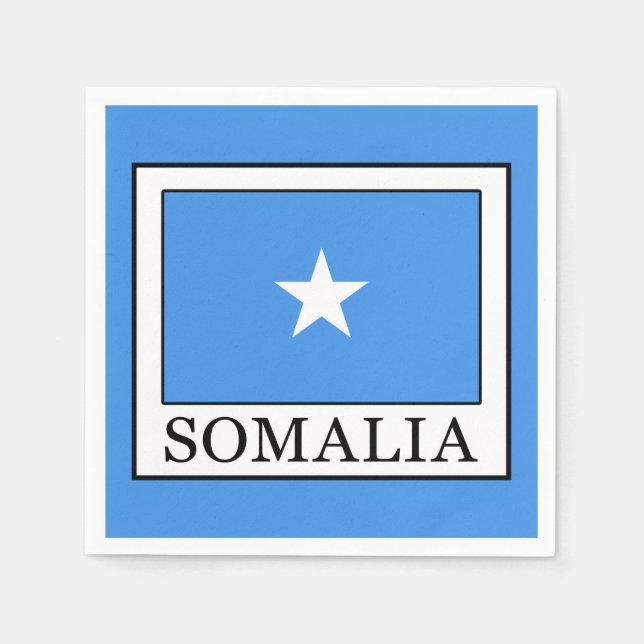 Servilleta De Papel Somalia (Anverso)