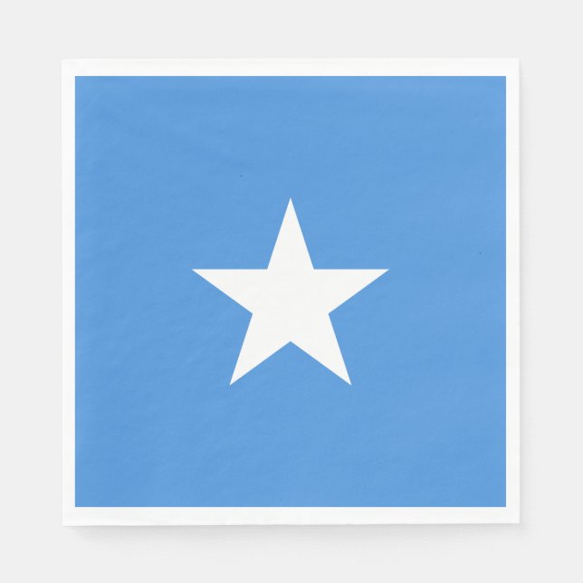 Servilleta De Papel Somalia Flag (Anverso)