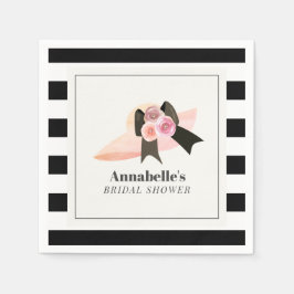 Servilleta De Papel Sombrero Grande Rosa Estilo Derby Regalo de Boda