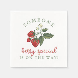 Servilleta De Papel Someone Berry Special Baby Shower Napkin