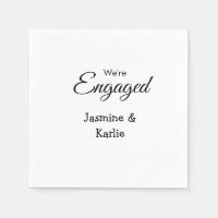 Somos pareja comprometida nombre romántico elegant