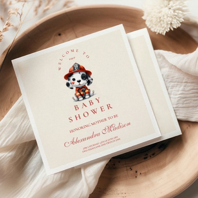 Servilleta De Papel Sonar El Baby Shower De Alarma (Subido por el creador)