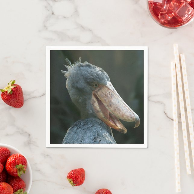 Servilleta De Papel Sonriente Shoebill (In situ)