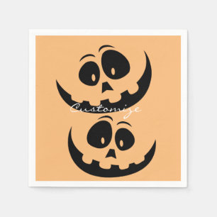 Servilleta De Papel Sonrisa de Jack O'lantern Thunder_Cove