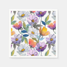 Soporte de flor violeta
