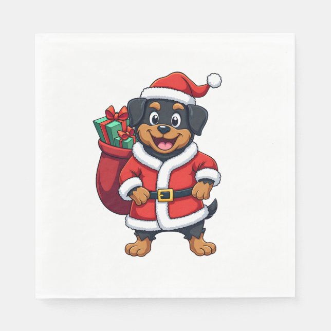 Servilleta De Papel Sorpresa Regalo Pomerania (Anverso)