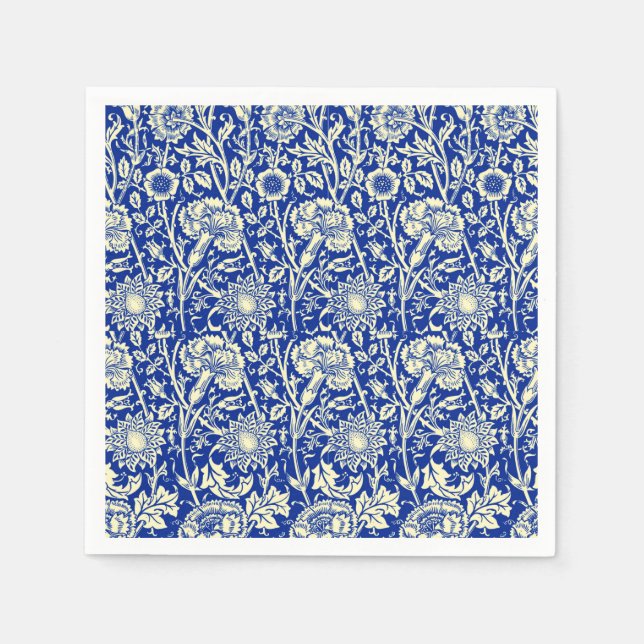 Servilleta De Papel Sorta Blue Calico (Anverso)