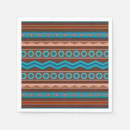Servilleta De Papel Southwest Style Geometric Cameron Gorge Design