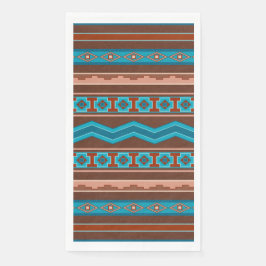 Servilleta De Papel Southwest Style Geometric Cameron Gorge Design