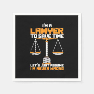 Servilleta De Papel Soy Abogado Para Ahorrar Tiempo