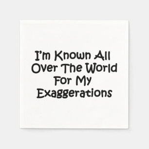 Servilleta De Papel Soy Conocido En Todo El Mundo