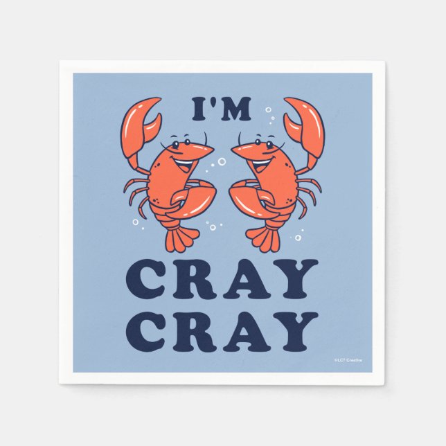 Servilleta De Papel Soy Cray Cray (Anverso)