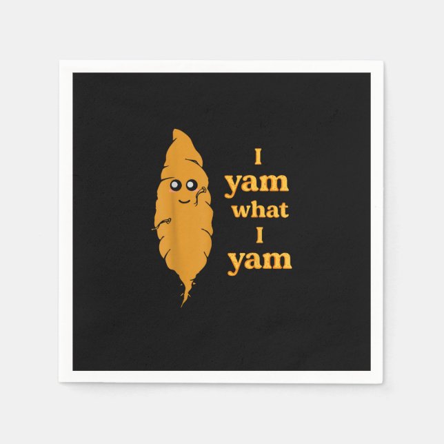 Servilleta De Papel Soy divertida con lo que soy (Anverso)