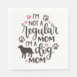 Servilleta De Papel Soy una madre de perro