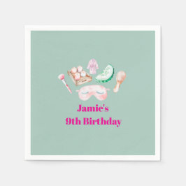 Servilleta De Papel Spa Day Kid's Party 
