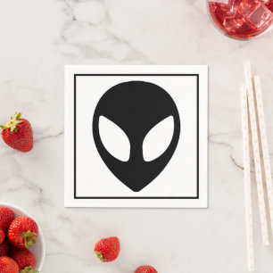 Servilleta De Papel Space Alien Sci Fi Cocktail Extraterrestre