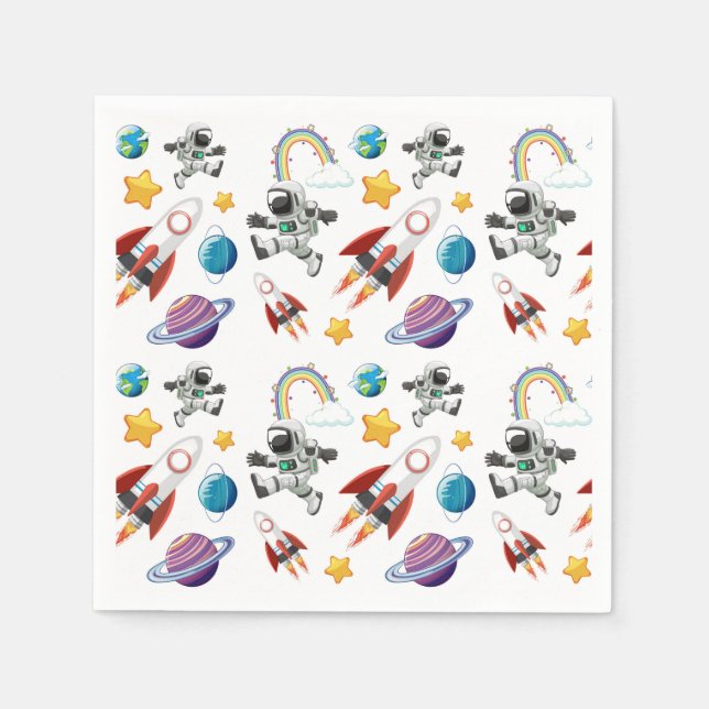 Servilleta De Papel Space Paper (Anverso)