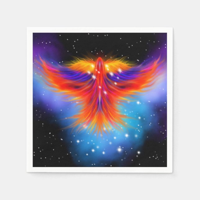 Servilleta De Papel Space Phoenix Nebula (Anverso)