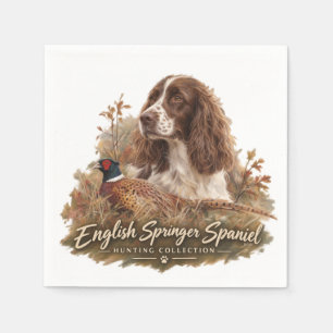 Servilleta De Papel Spaniel de Springer Inglés