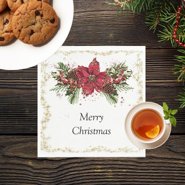 Servilleta De Papel Sparkly Navidades Napkins (Subido por el creador)