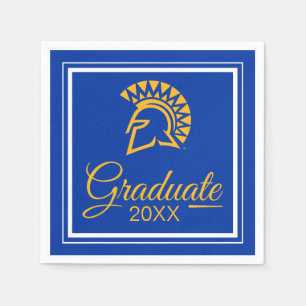 Servilleta De Papel Spartans de San Jose State