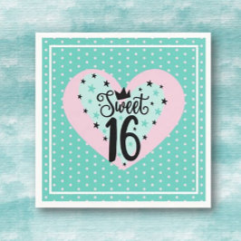 Servilleta De Papel Special Sweet 16 Birthday