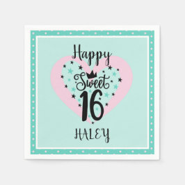 Servilleta De Papel Special Sweet 16 Birthday Party