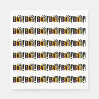 Servilleta De Papel Spider BOO Halloween