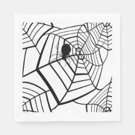 Servilleta De Papel Spider Web - Halloween - Napkin de papel