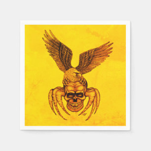 Servilleta De Papel Spiderskull con águila