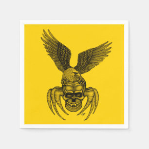 Servilleta De Papel Spiderskull con águila