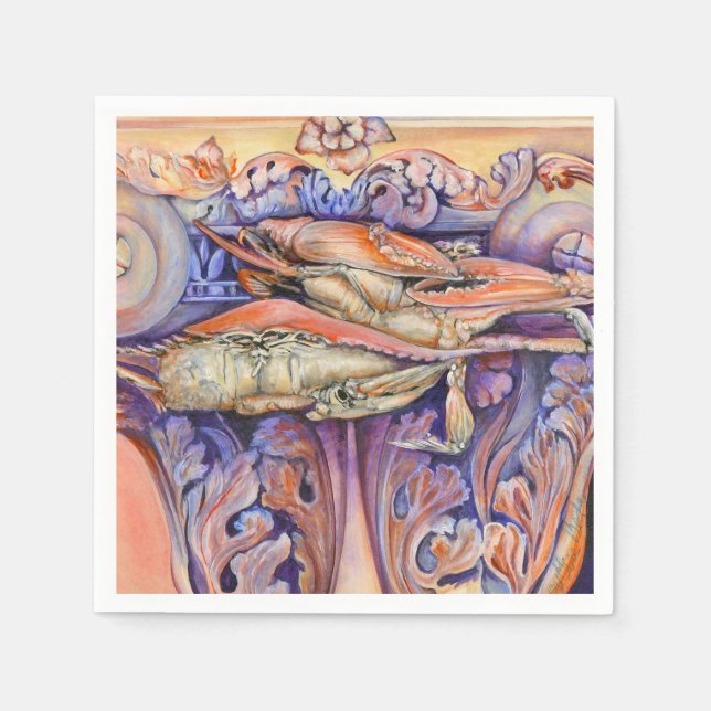 Servilleta De Papel Spike and Curly Play Tag (Anverso)