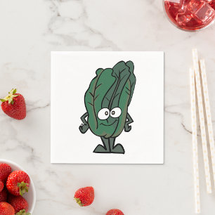 Servilleta De Papel Spinach Face Paper Napkins
