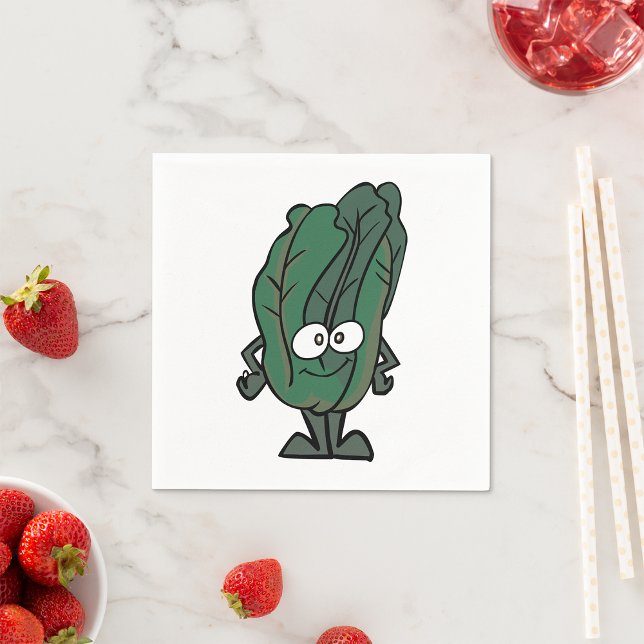 Servilleta De Papel Spinach Face Paper Napkins (Subido por el creador)