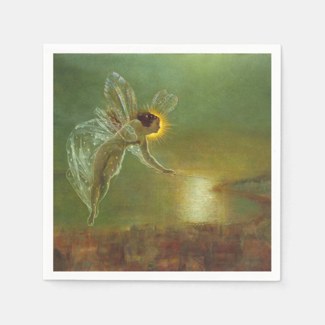 Servilleta De Papel Spirit of the Night - John Atkinson Grimshaw (Anverso)