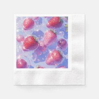 Servilleta De Papel Splash de uva de fresa