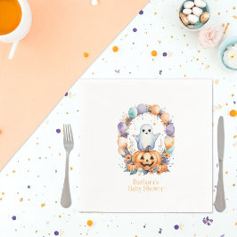 Servilleta De Papel Spooky Cute Baby Shower
