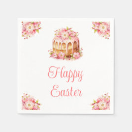 Servilleta De Papel Spring Cake Easter Brunch