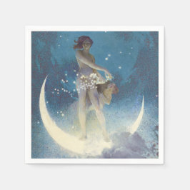 Servilleta De Papel Spring Scattering Stars vintage illustration