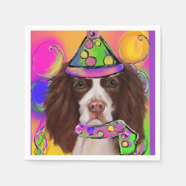 Servilleta De Papel Springer Spaniel Inglés            