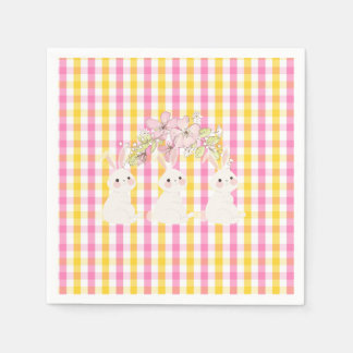 Servilleta De Papel Springtime Gingham
