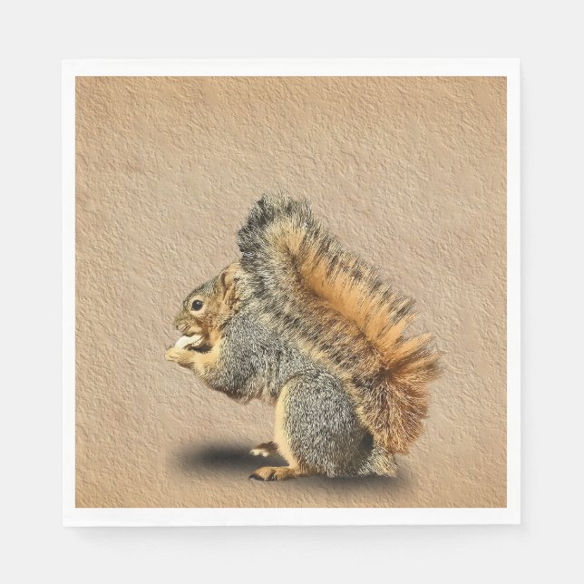SERVILLETA DE PAPEL SQUIRREL (Anverso)
