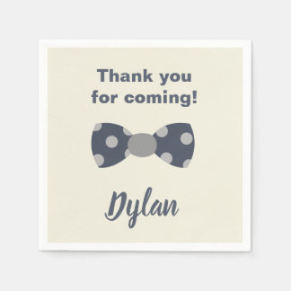 Servilleta De Papel Sr. Onemaravillosas corbata de la marina y el arco