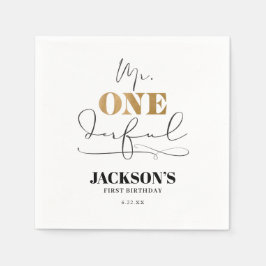 Servilleta De Papel Sr. Onemaravillosas servilletas de papel