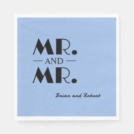 Servilleta De Papel Sr. y Sr. LBGTQ Paper Napkin