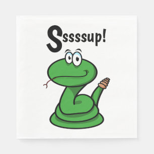 Servilleta De Papel ¡Sssssup! Víbora