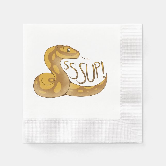 Servilleta De Papel ¡SSSSup! (Anverso)