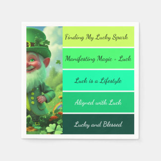Servilleta De Papel St. Patrick’s Affirmation Napkins