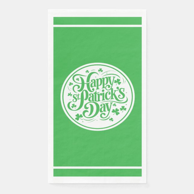 Servilleta De Papel St. Patrick's  (Anverso)