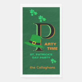 Servilleta De Papel St. Patrick's Day Time to Celebrate   